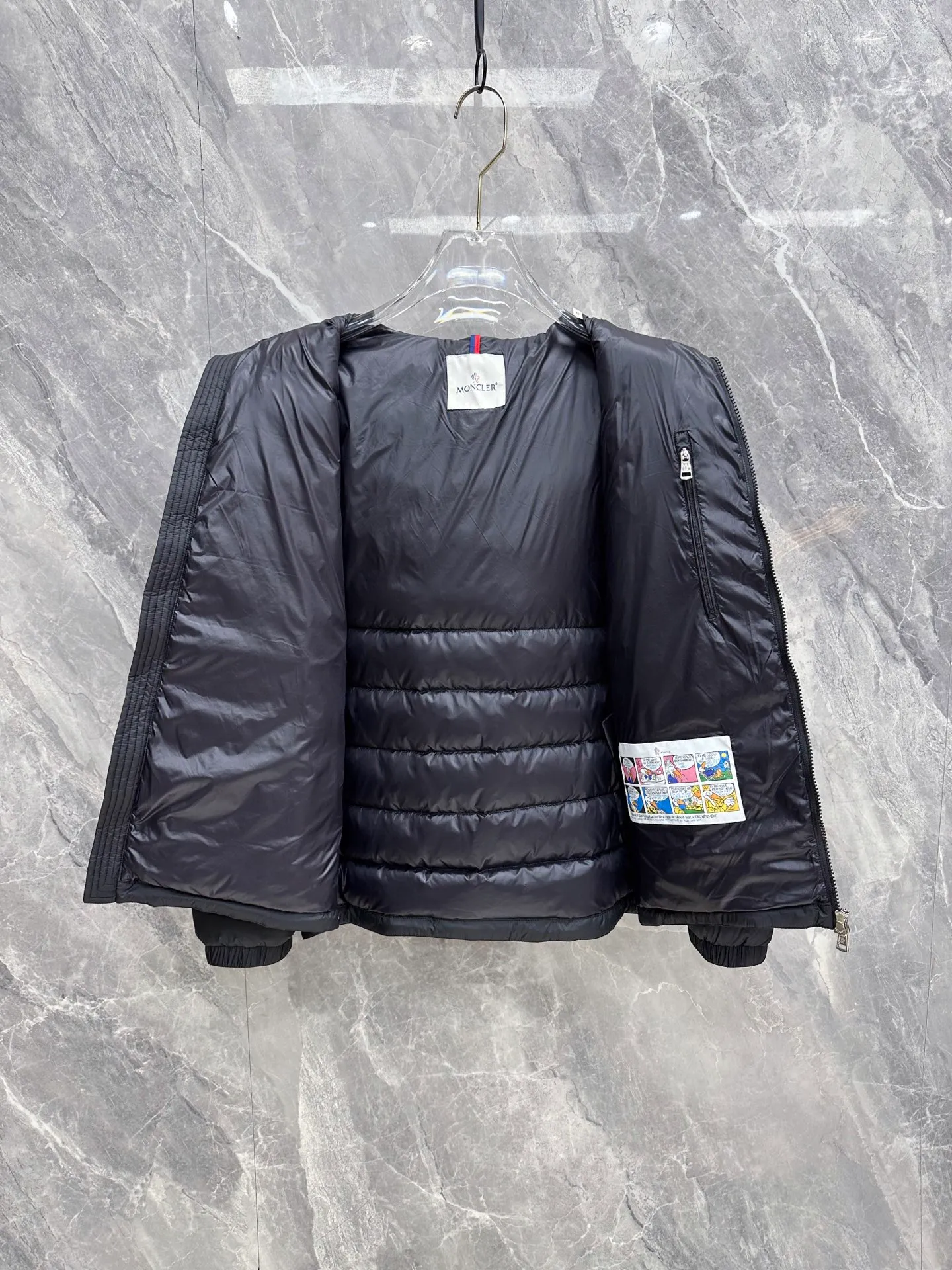🌟57 Moncler 2026 New Arrival｜ Cream White/Navy Blue ， ， ， ， ， Classic ， ， ， ， ， Sizes：M-3XL